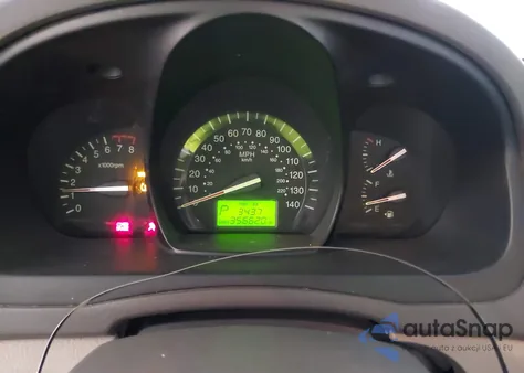 2008 Kia Spectra Ex из США, поврежденный, VIN KNAFE121785532672